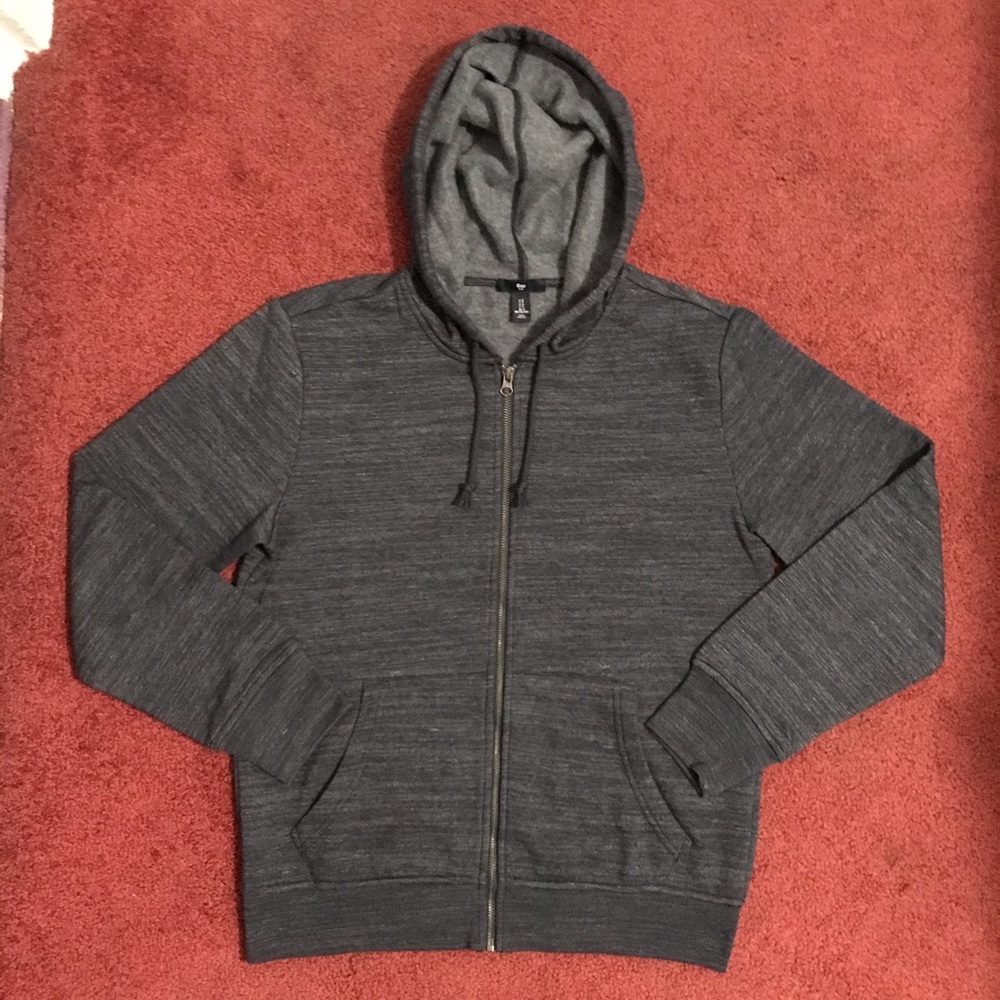 Men’s Gap Full Zip Hoodie Spacedye
